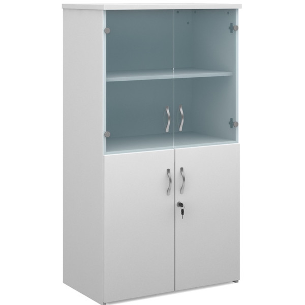 Maestro Combination Units with Wood and Glass Doors